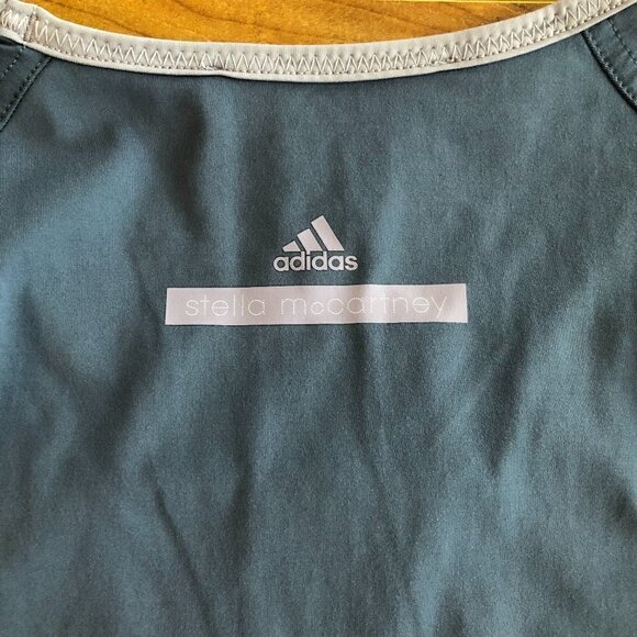 𝅺adidas by Stella McCartney Fitted Tee - Blue/Grey - Picture 6 of 8